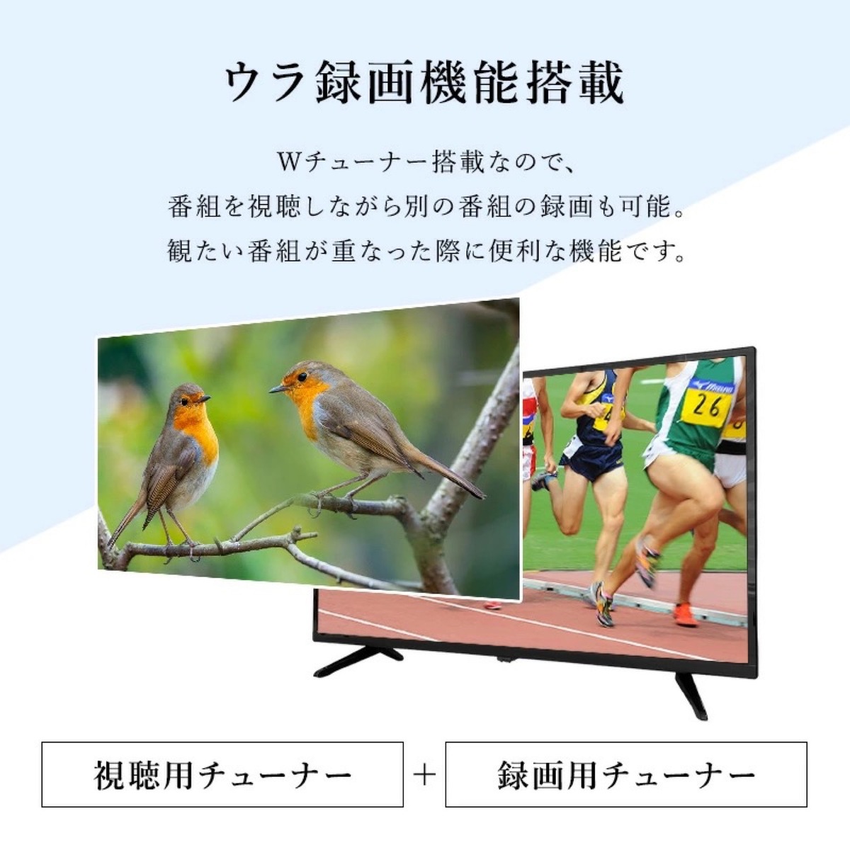 楽天市場】EAST LE-S323W1 32型 液晶テレビ ARC 直下型 LED 外付けHDD