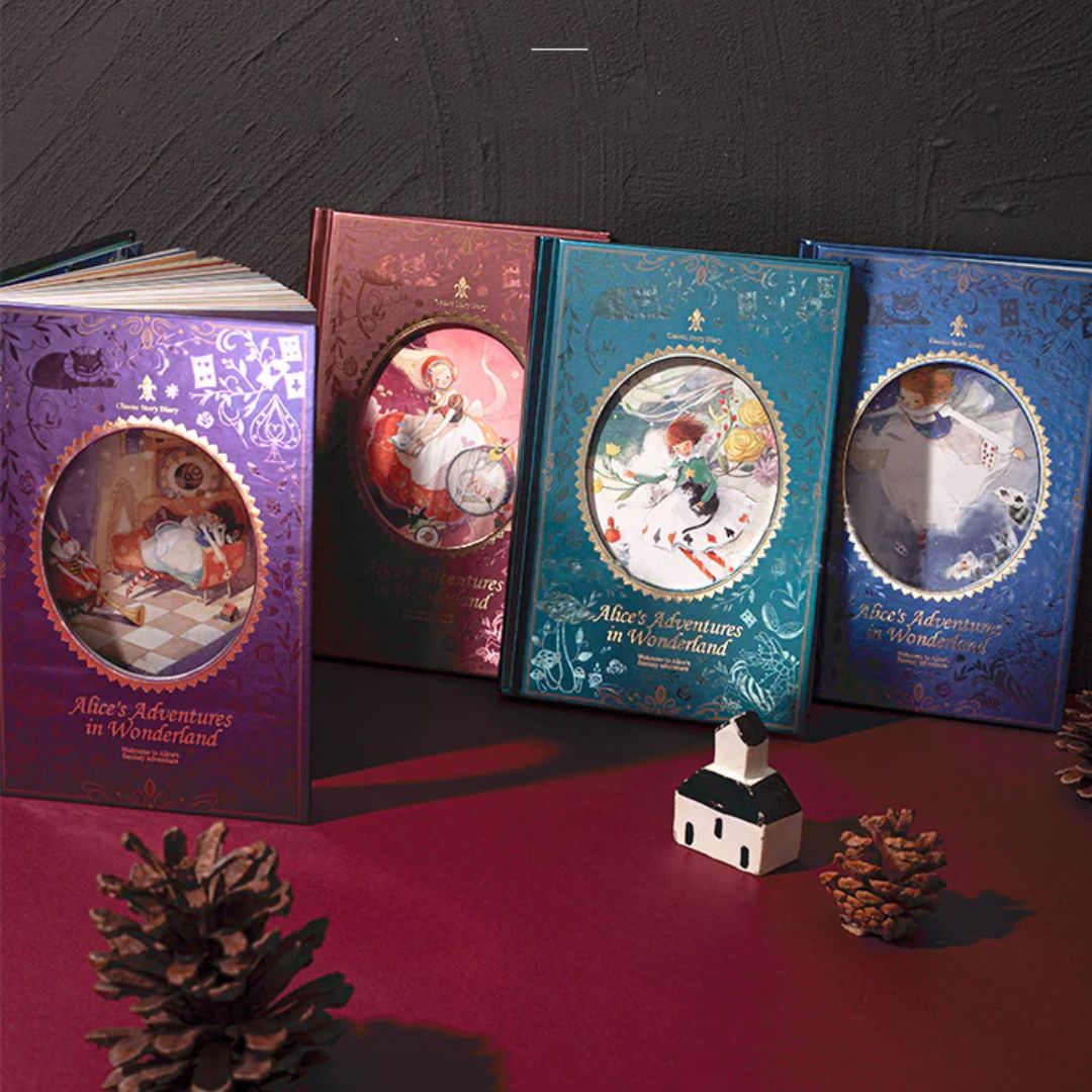 楽天市場】不思議の国のアリス ハードカバーノート 全ページカラー