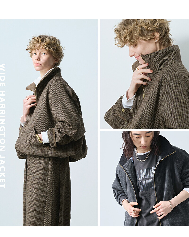 楽天市場】セール【50%OFF】kha:ki カーキ ワイド ハリントン