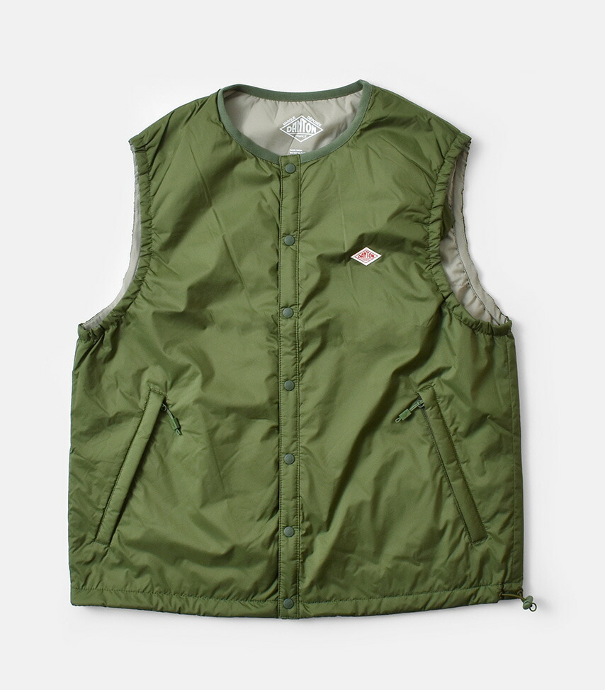 楽天市場】ダントン ダウン（カラーカーキグリーン）（レディース