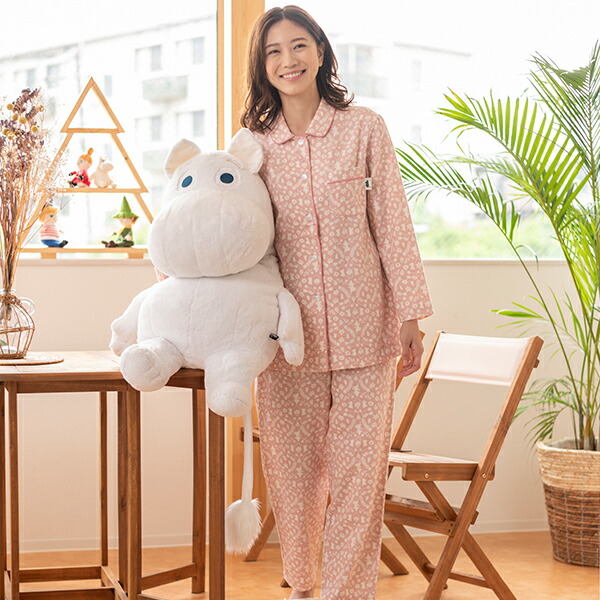 楽天市場】【MOOMIN ムーミン】×【Amour アムール】ネルプリント