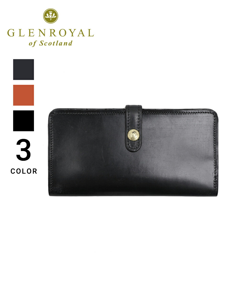 楽天市場】[送料無料]GLENROYAL : ROUND LONG PURSE / 全3色 : 03-6178