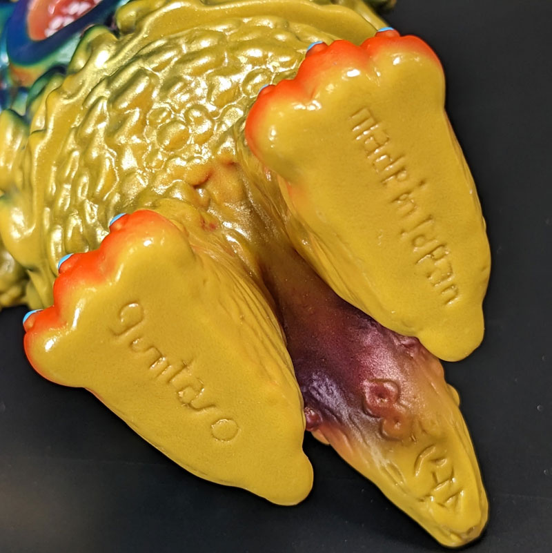 楽天市場】gumtaro×arktz/ソフビ/最果て宇宙人 ムゲン（古代ゴールド