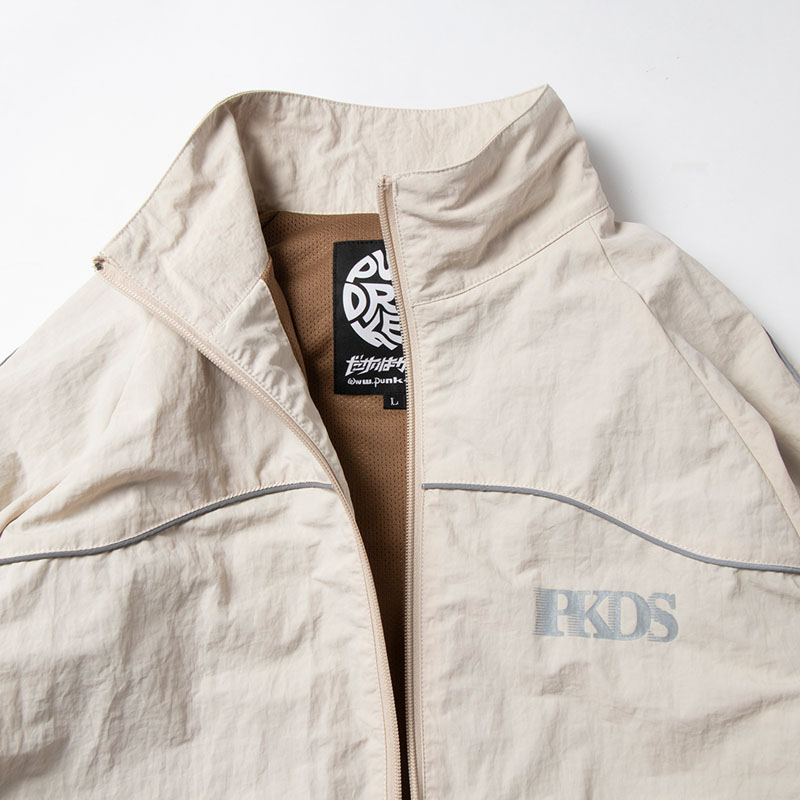 楽天市場】PUNK DRUNKERS(パンクドランカーズ)/パイピングナイロンJKT