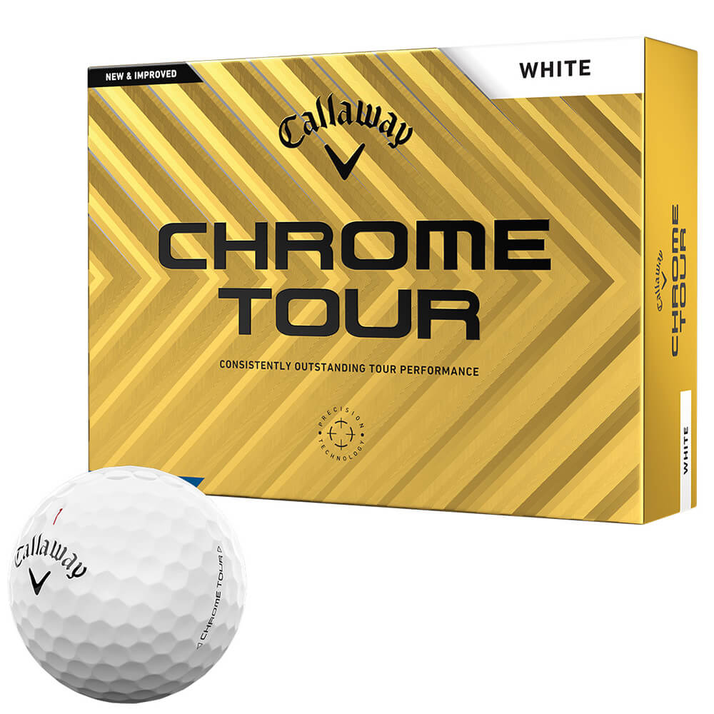 楽天市場】キャロウェイ CHROME TOUR クロム ツアー ゴルフボール 6