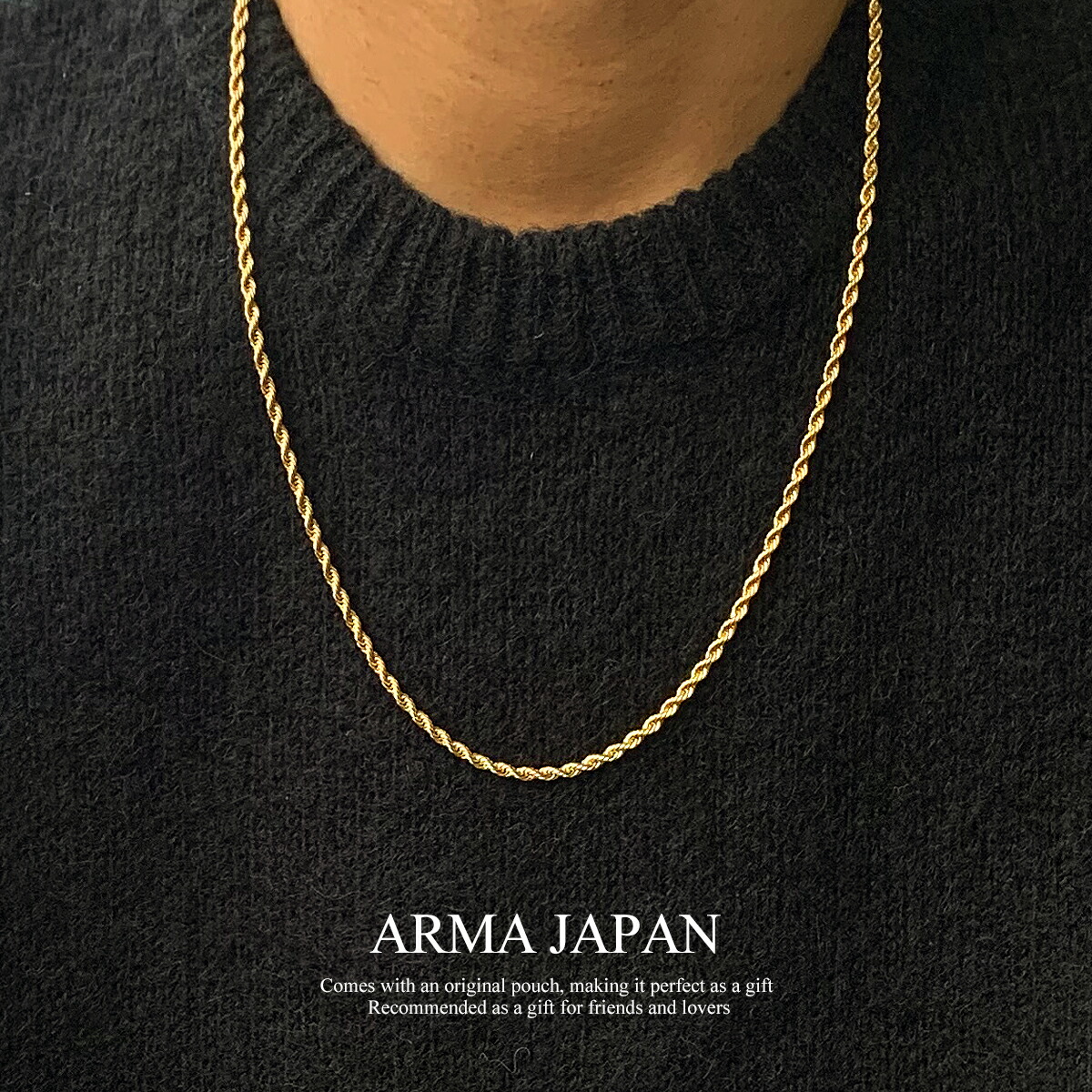 楽天市場】ネックレス メンズ レディース ロープチェーン ツイスト