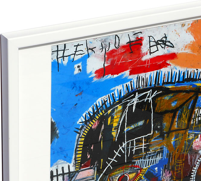 楽天市場】バスキア絵画 ポスター アートパネル アートポスター ポップ