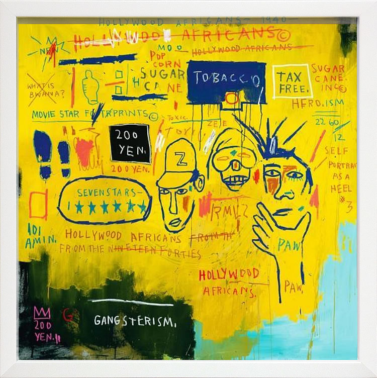 楽天市場】バスキア絵画 ポスター アートパネル アートポスター ポップ