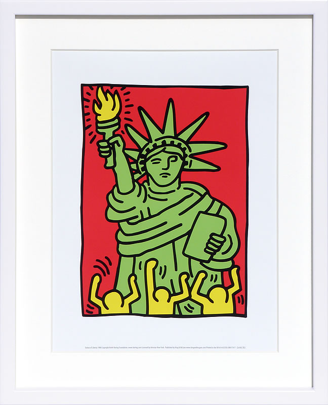 楽天市場】キース・ヘリング 額の通販