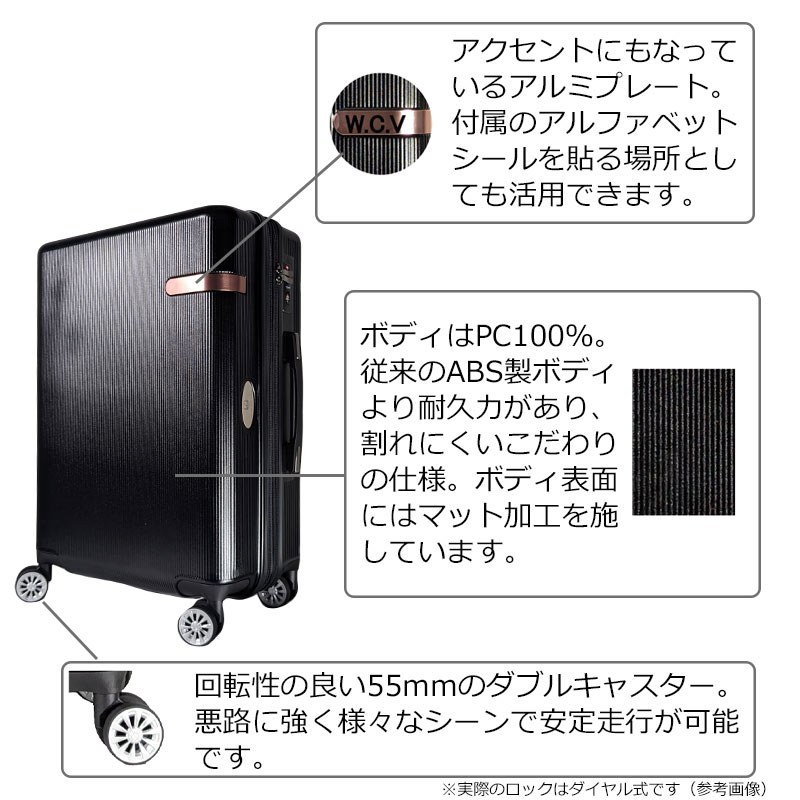 楽天市場】P10倍 JAL 鶴丸ロゴ スーツケース エキスパンダブル 容量