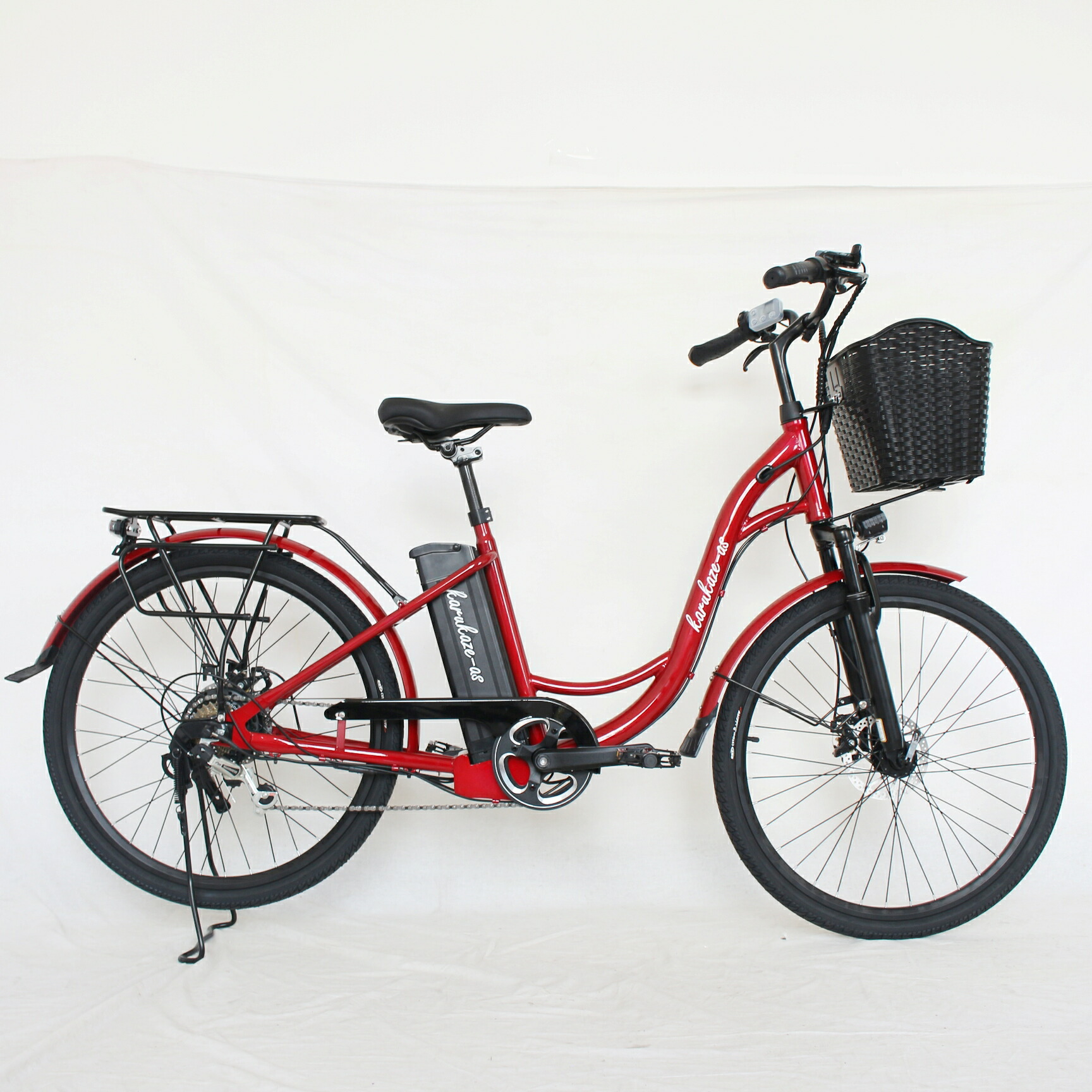 楽天市場】楽天ポイント5倍増 電動アシスト自転車 軽風26 36V版大容量