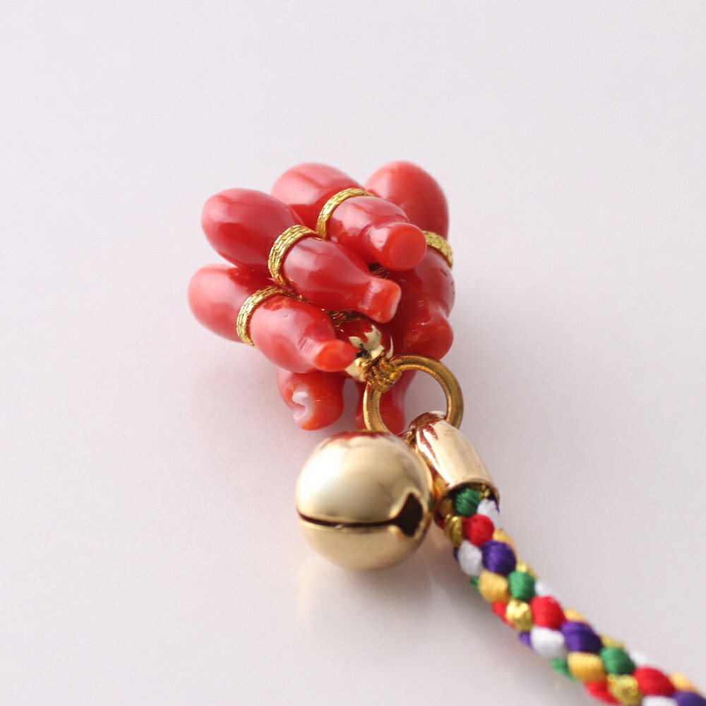 楽天市場】≪1年保証付き≫ 縁起よし♪日本産血赤珊瑚『六瓢』根付 3月