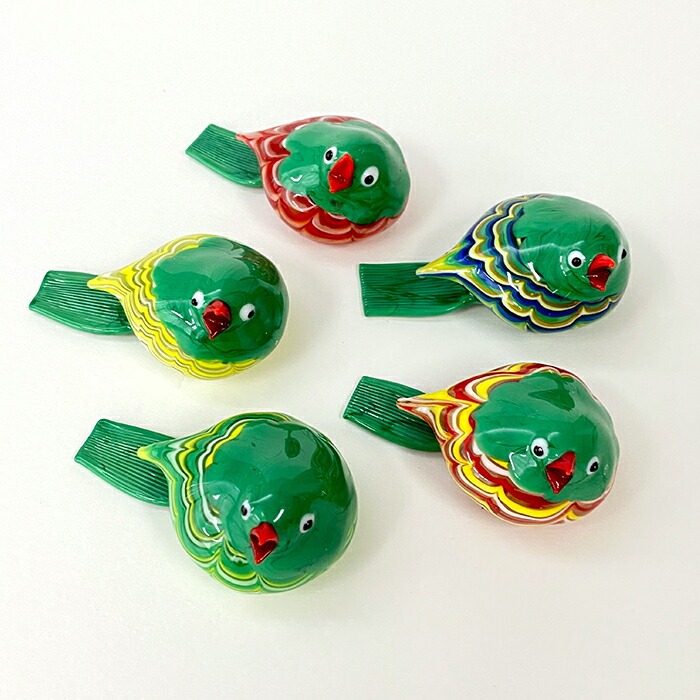 楽天市場】ベネチアングラス 鳥 置物 イタリア製 ムラーノ島