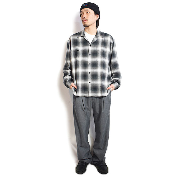 楽天市場】RADIALL ラディアル BELAIR - OPEN COLLARED SHIRT L/S