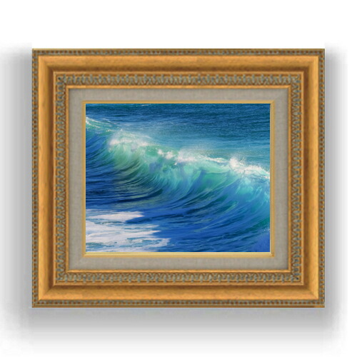 楽天市場】【油絵 直筆仕上げ】ターコイズ プラッシュ F3サイズ 額入り