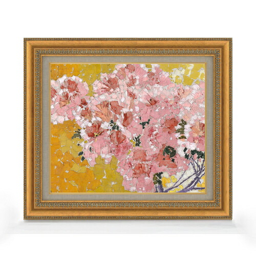 楽天市場】【油絵 直筆仕上げ】ジャコメッティ 咲き誇るツツジ F8 【額