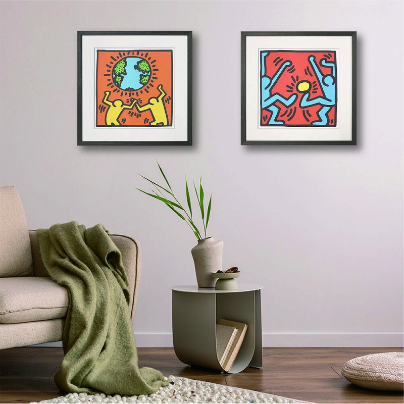 楽天市場】【レビュー特典付き】キース ヘリング「Untitled (world