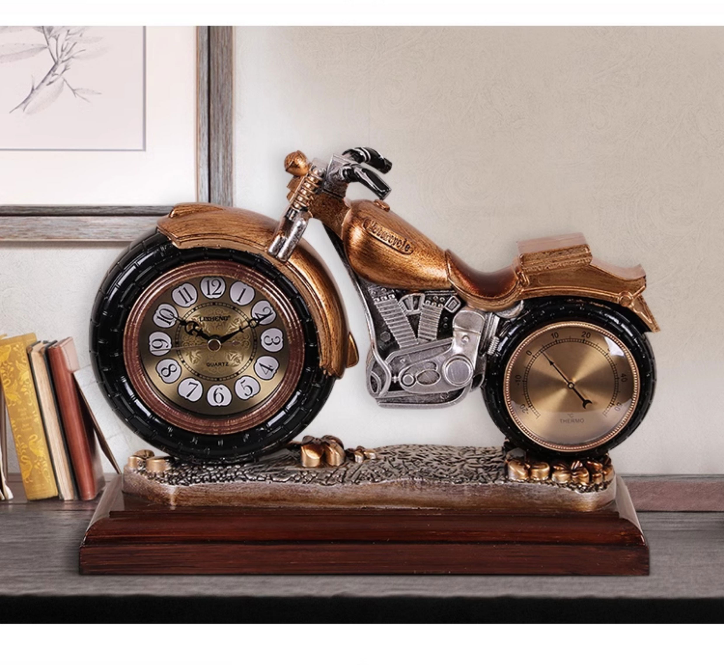 楽天市場】置き時計 卓上時計 アナログ時計 レトロ時計 アンティーク