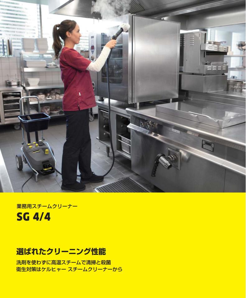 楽天市場】ケルヒャー 業務用 スチームクリーナー SG4/4 DE4002 後継