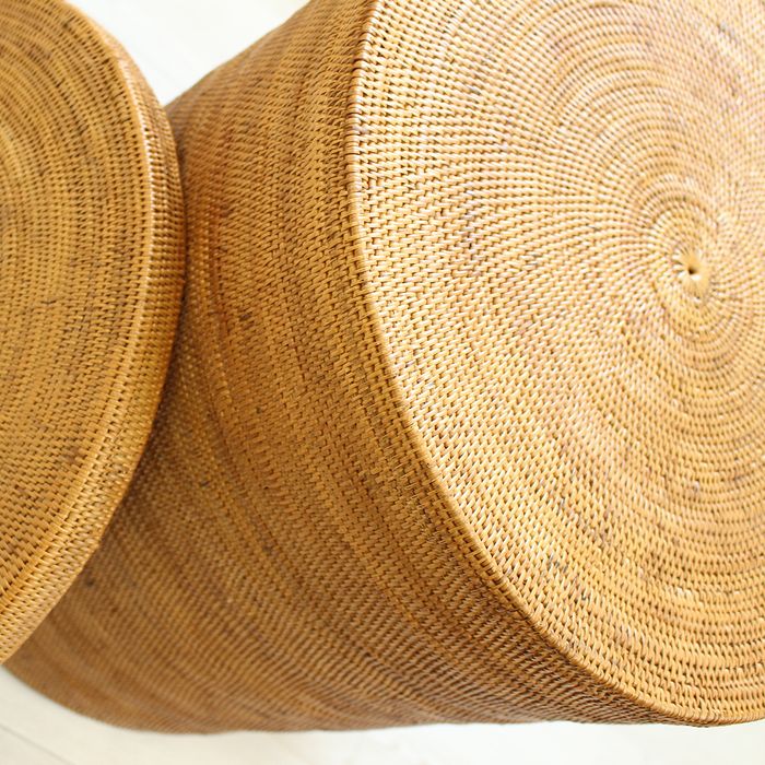 楽天市場】バリ島 アタ製品 アタバスケット ランドリーバスケット 大型