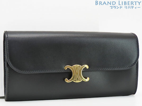 楽天市場】【ほぼ新品】セリーヌ CELINE トリオンフ ラージウォレット