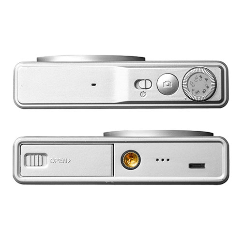 楽天市場】NAGAOKA 光学ズーム6倍機能搭載 デジタルカメラ MOP300