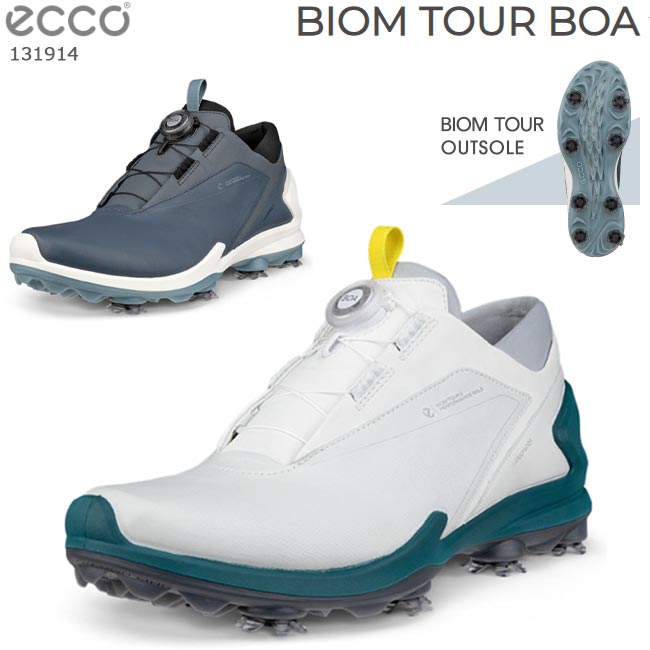 楽天市場】ECCO エコー BIOM TOUR BOA ソフトスパイクシューズ (メンズ