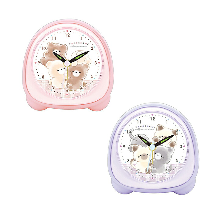 楽天市場】たろちゃんず ミニライトクロック 1259 [M便 1/4