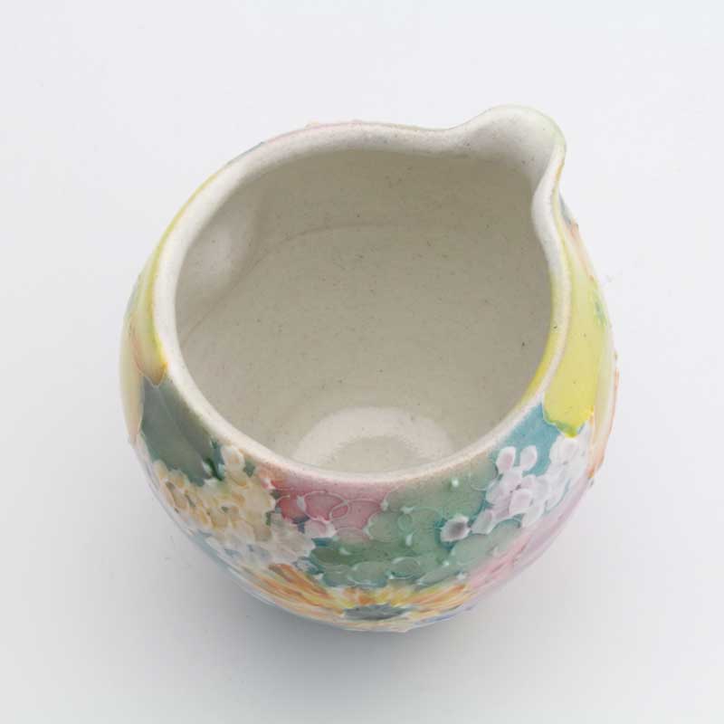 楽天市場】【彩優花 片口】瀬戸焼 和食器 食器 片口徳利 片口注器 酒器