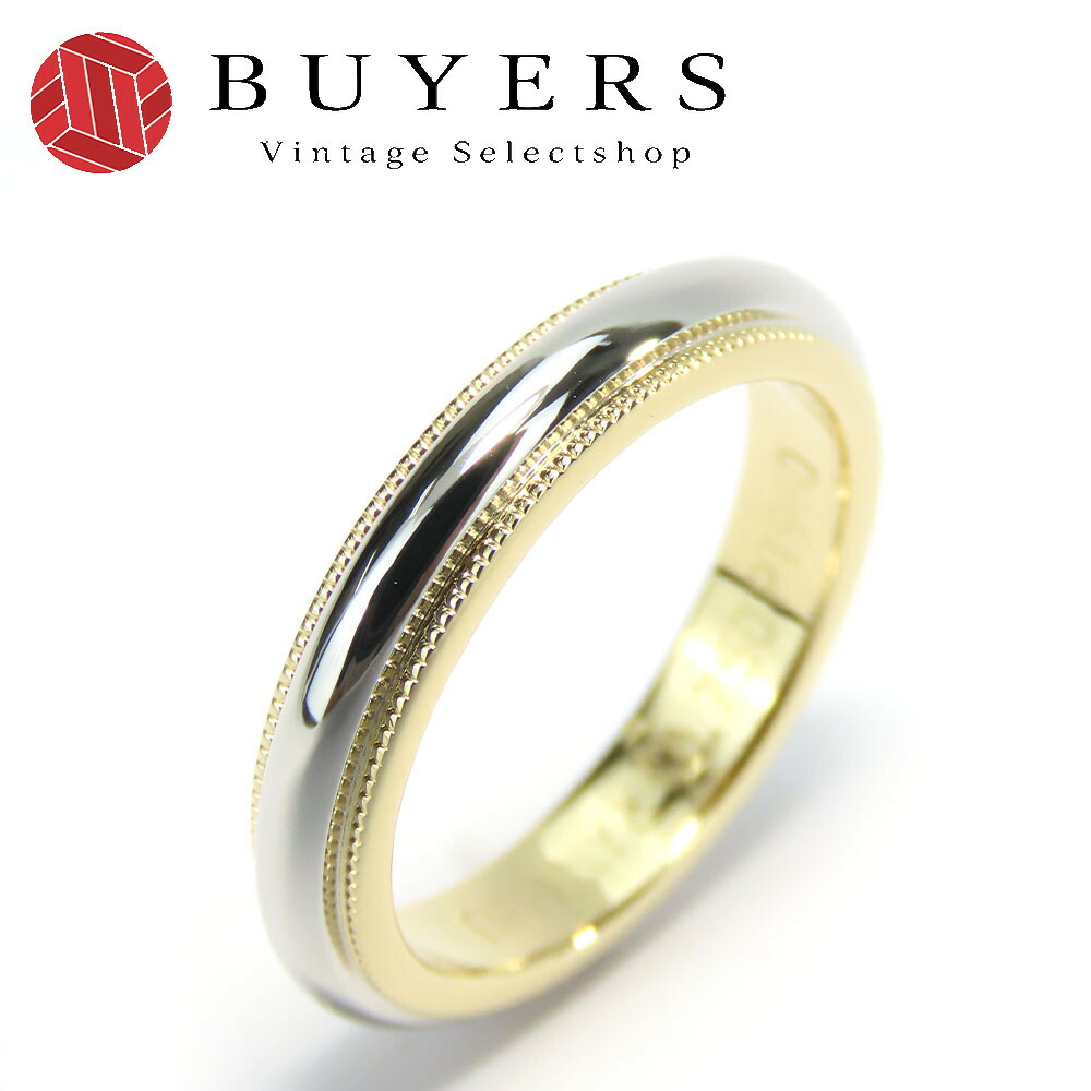 楽天市場】【中古】 ティファニー リング・指輪 ミルグレイン K18YG