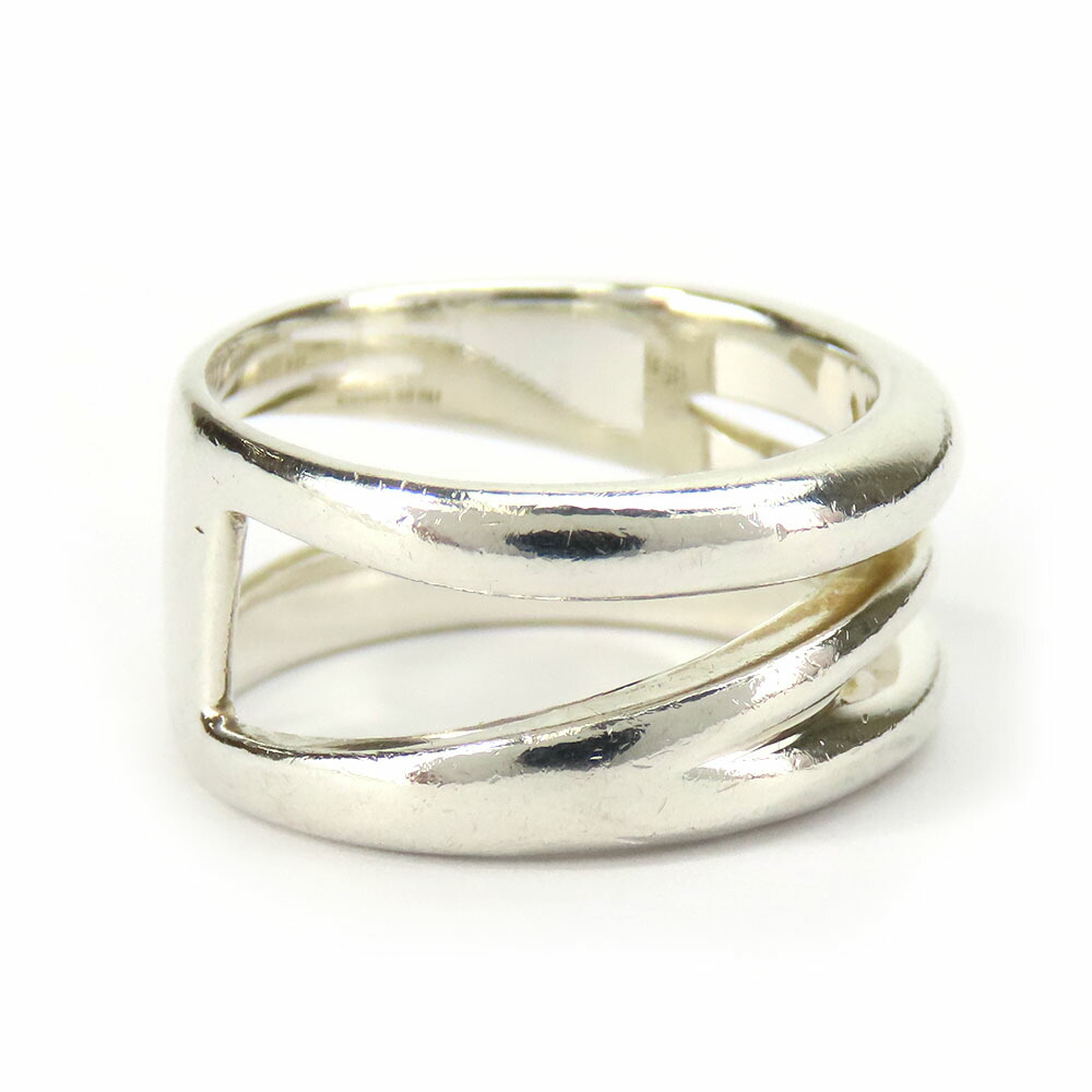 楽天市場】【中古】 ティファニー リング・指輪 ダイアゴナル シルバー