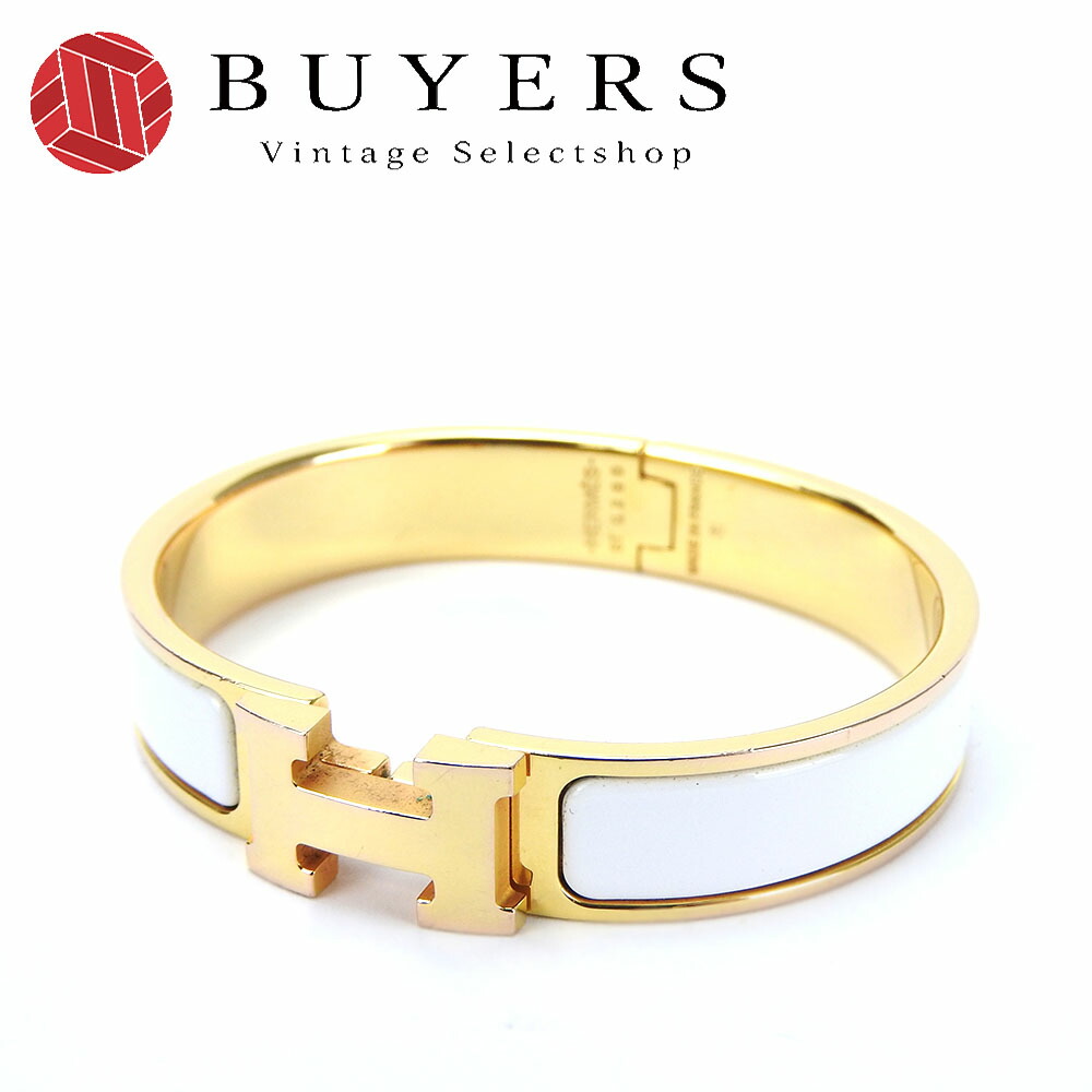 楽天市場】【中古】エルメス ブレスレット バングル クリック H