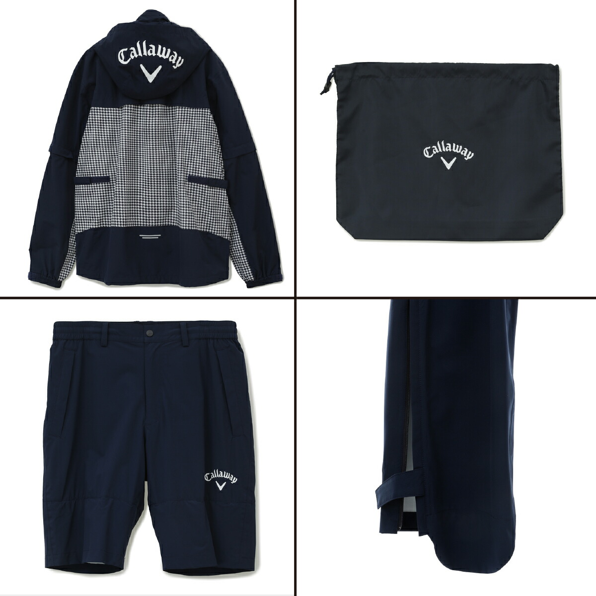 楽天市場】キャロウェイ レインウェア 雨対策 セットアップレイン