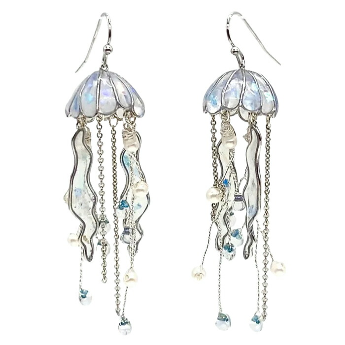 楽天市場】ガーグル ピアス オーロラクラゲ 海月 アクセサリー GARGLE