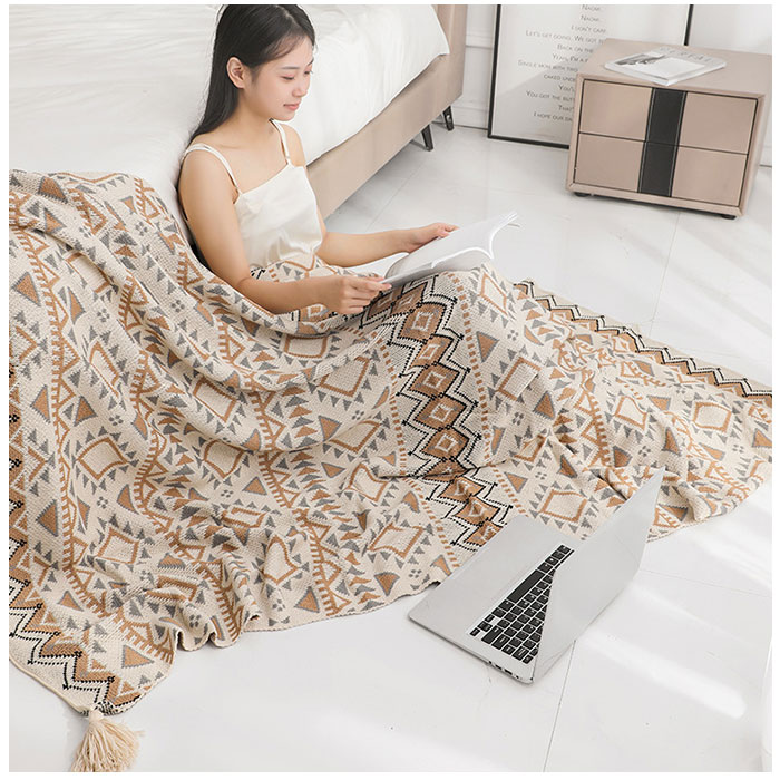 楽天市場】ブランケット 大判 通販 タオルケット 127×152 掛け毛布