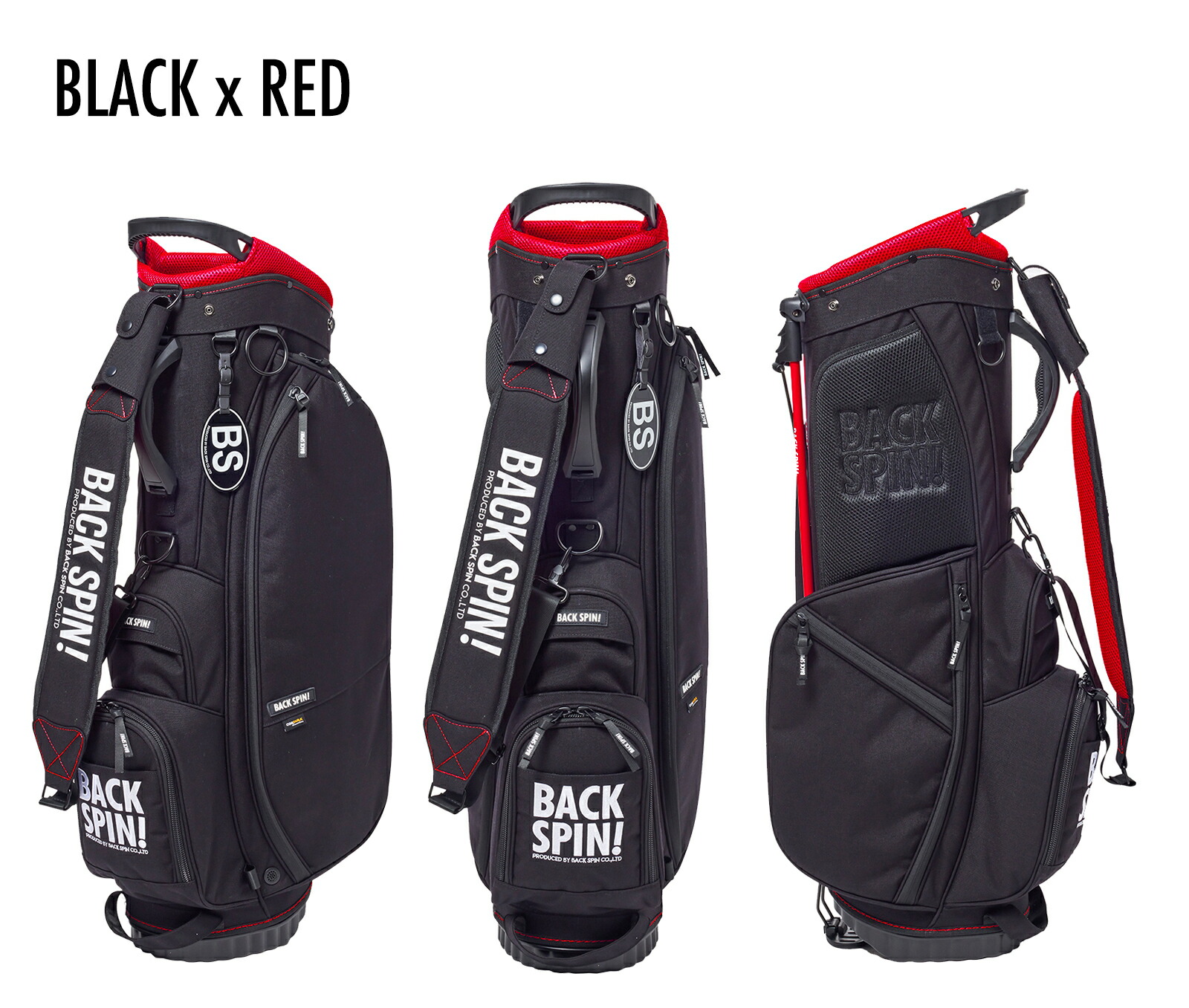 ブラック ゴルフバッグ・キャディバッグ インプレス ほとんど使用無し