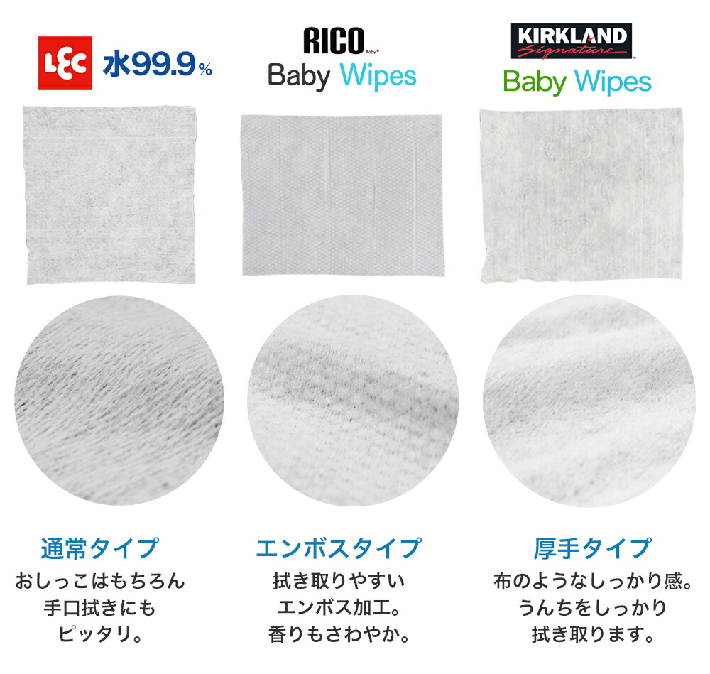 楽天市場】人気セット! ☆ コストコ おしりふき 3商品 お試し使い分け6