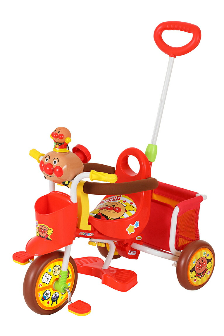 楽天市場】三輪車 わくわくアンパンマンごうピース おでかけ三輪車