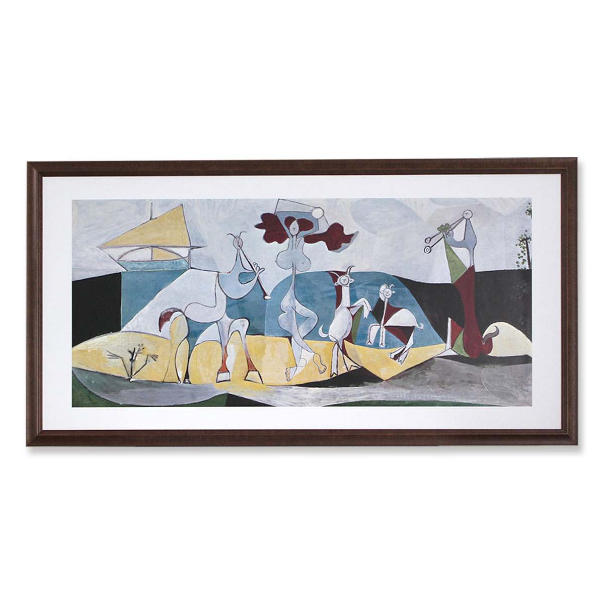 楽天市場】額入りポスター ピカソ ＜CP ピカソ PP14 LA DANZA ＞ 送料