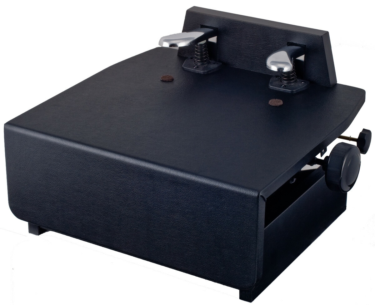 楽天市場】吉澤 ピアノ 補助ペダル AX-T1 ブラック 黒 ピアノ補助台 台