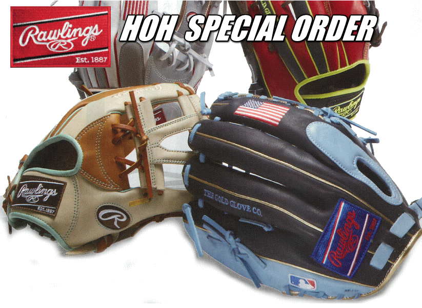 楽天市場】2026年 ローリングス 軟式 オーダーグラブ 軟式グローブ HOH