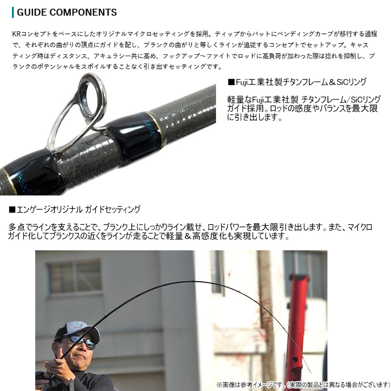 楽天市場】○グラスルーツ エンゲージ ナイヴス EKS64L (スピニング