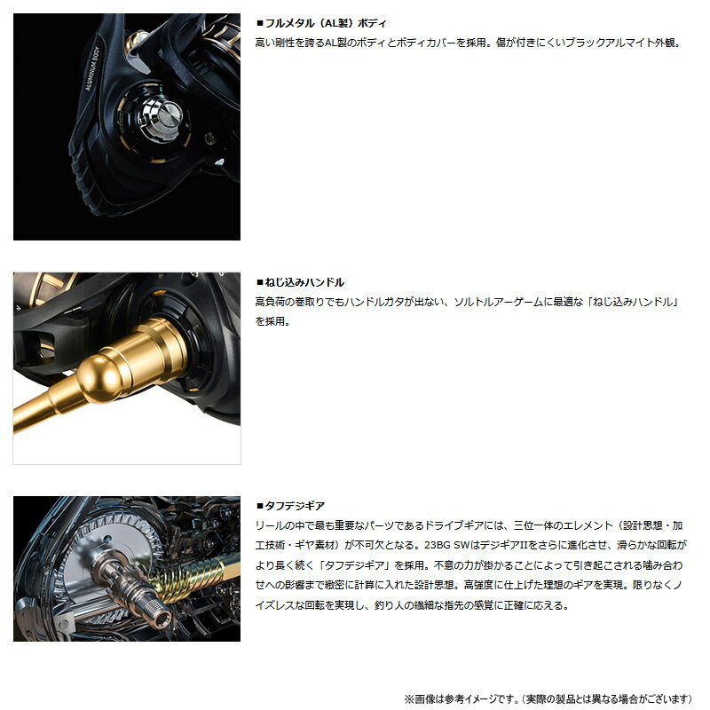 楽天市場】○ダイワ 23 BG SW 4000D-CXH 【まとめ送料割】 : 釣具の