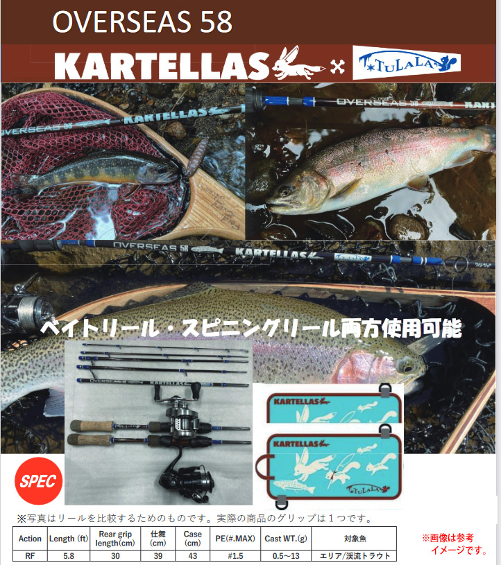 楽天市場】○ツララ TULALA×カルテラス KARTELLAS OVERSEAS 58
