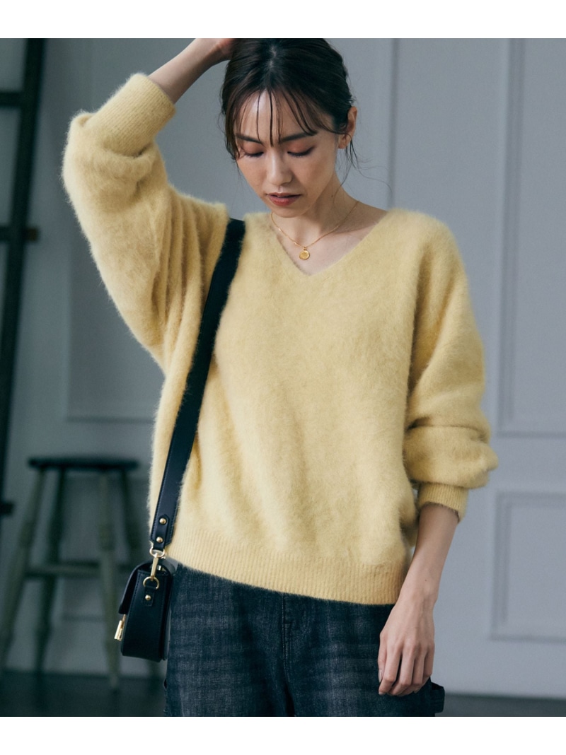 楽天市場】【SALE／30%OFF】FOXカシミアVネックニット(WEB限定カラー