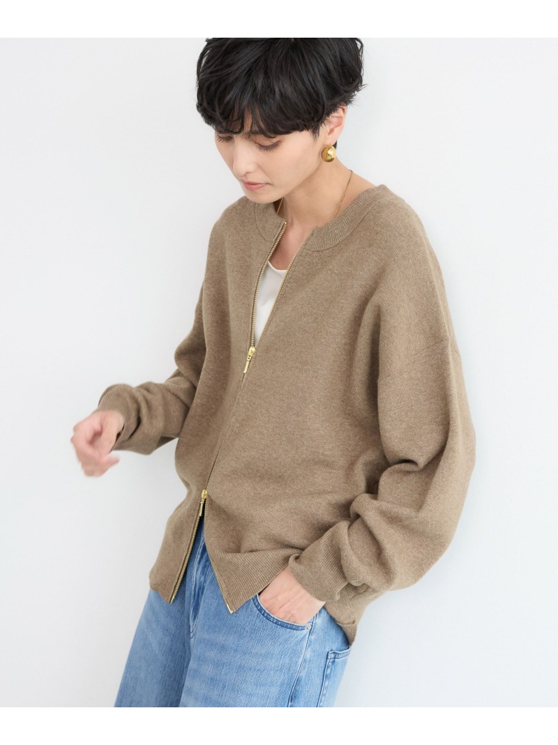 楽天市場】【WEB限定】ミラノリブZIPカーデ＜セットアップ対応