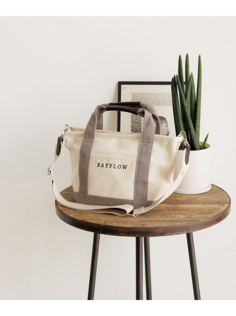 楽天市場】[ファスナー付きで安心]ショルダーZIPロゴトート Sサイズ