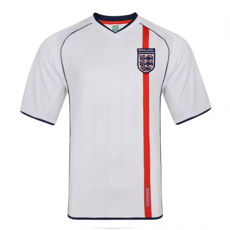 楽天市場】イングランド代表 2002 ホーム 半袖 ユニフォーム 復刻