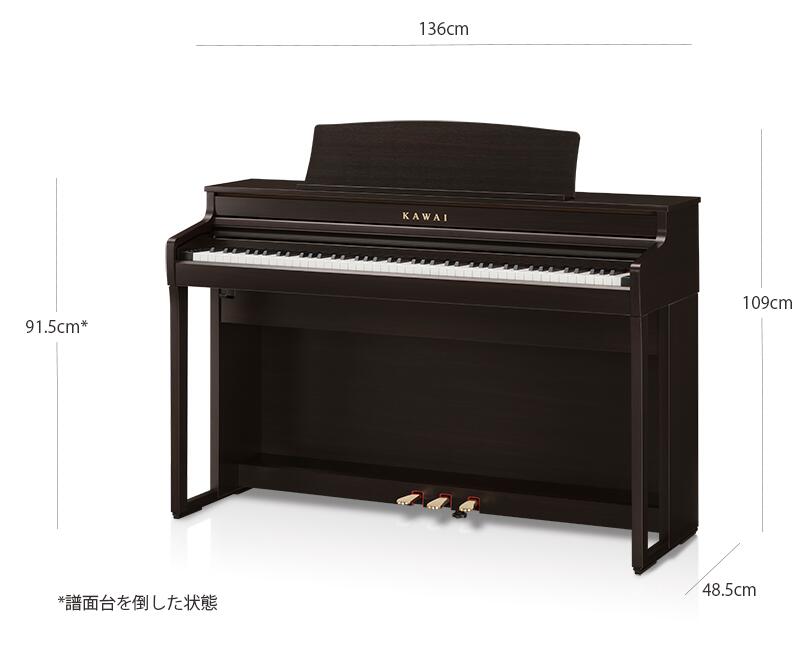 楽天市場】カワイ CA401 R / KAWAI 電子ピアノ CA-401 プレミアム