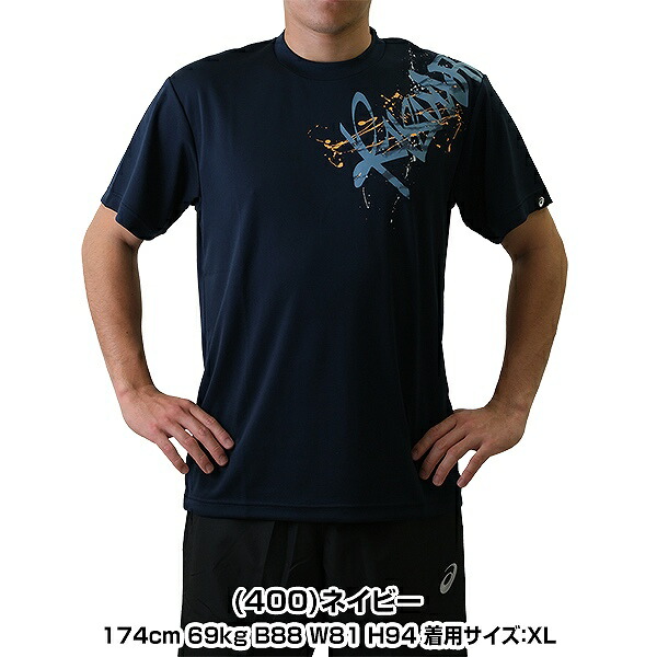楽天市場】野球 Tシャツ 半袖 丸首 メンズ アシックス ASICS 速乾